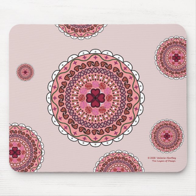 Mousepad do Dia dos Namorados Lacy (Frente)