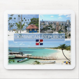 Mousepad DO Dominican Republic - Bá varo - Isla Catalina