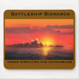 Mousepad do encouraçado Bismarck