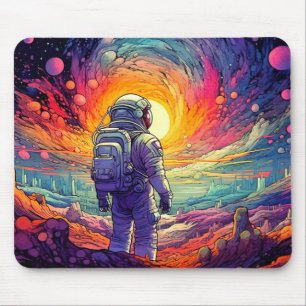 Mousepad Do espaço e além da ilustração