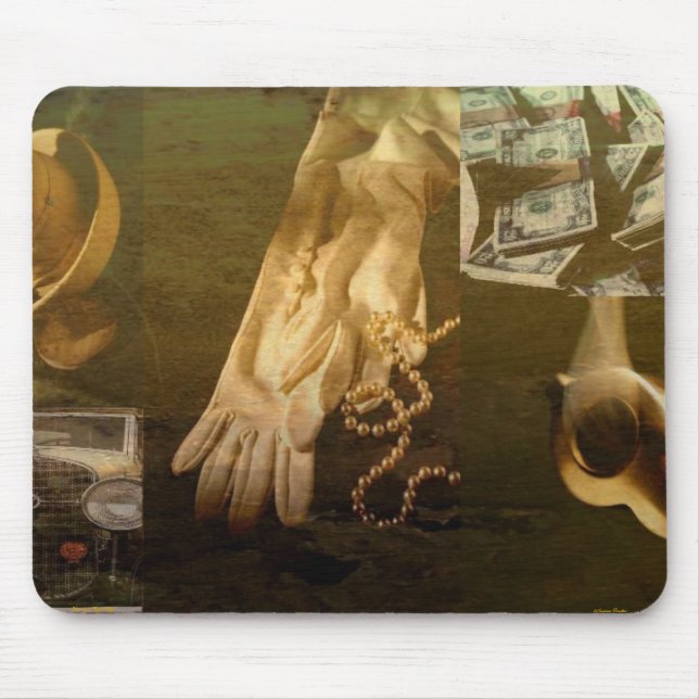 Mousepad do estilo Bonnie & Clyde (Frente)