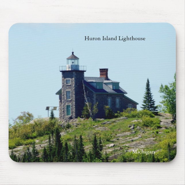 Mousepad do Farol da Ilha de Huron (Frente)