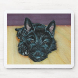 Mousepad Do "filhote de cachorro do Scottie do Em bebê" -