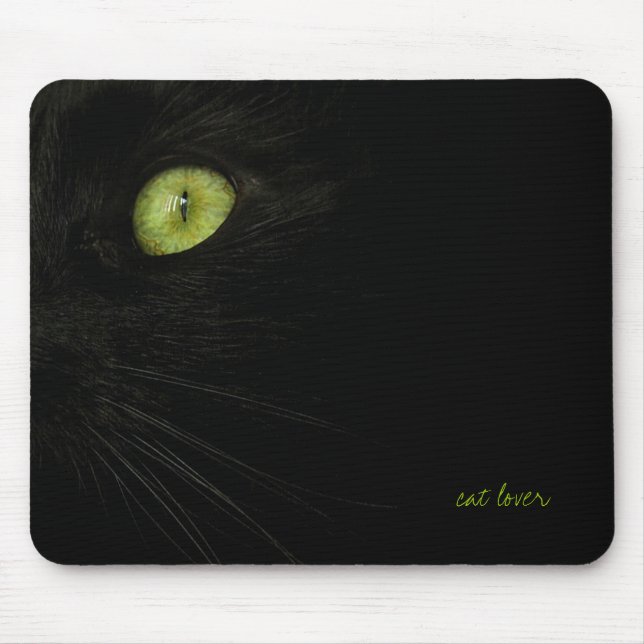 Mousepad do gato preto (Frente)