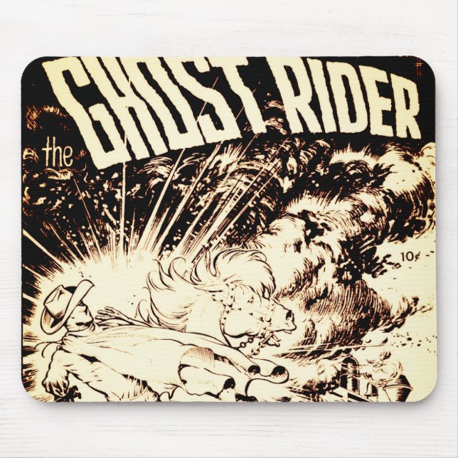 Mousepad do Ghost Rider dos anos 50 (Frente)