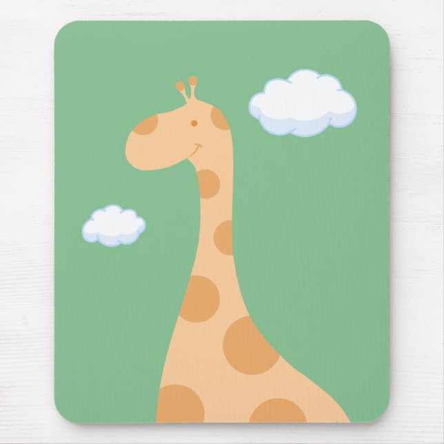 Mousepad do girafa dos desenhos animados (Frente)