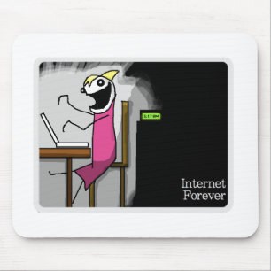 Mousepad Do Internet tapete do rato para sempre