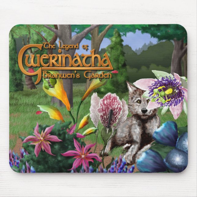 Mousepad do jardim de Branwen (Frente)
