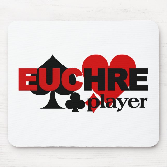 Mousepad do jogador do Euchre (Frente)