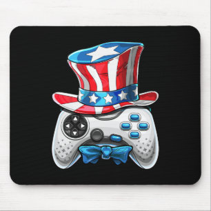 Mousepad Do Jogo De Video Do Dia American Flag Uncle Sam Ga