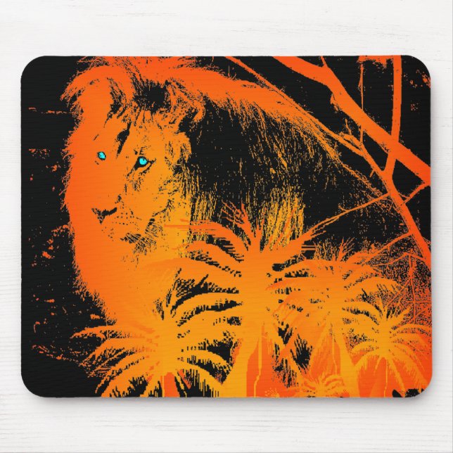 Mousepad do Leão de Fogo (Frente)