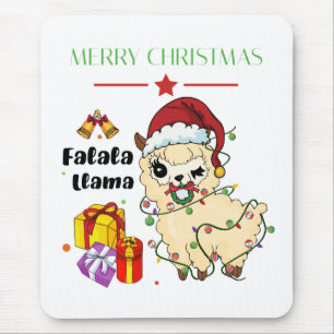 Mousepad do Llama de Natal