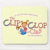 Mousepad do logotipo de ClipClopClub