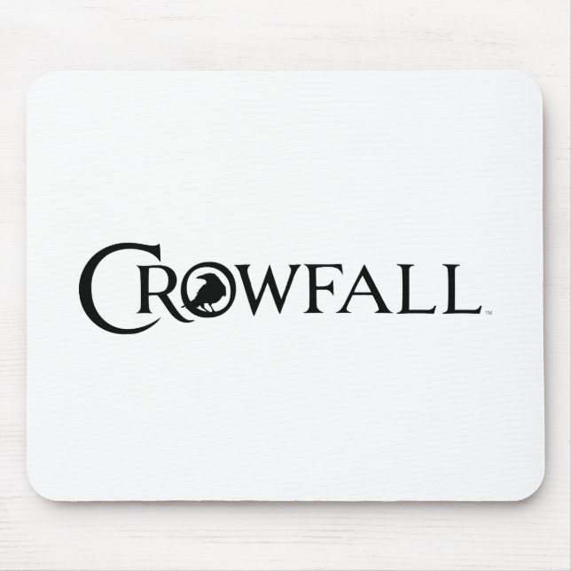 Mousepad do logotipo de Crowfall (Frente)