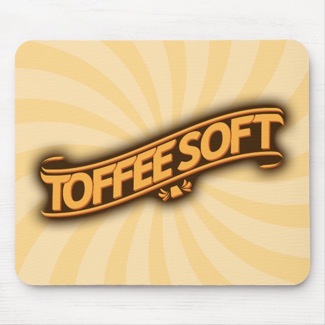 Mousepad do logotipo ToffeeSoft (Frente)