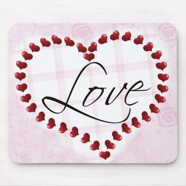 Mousepad do Love Candy Hearts (Frente)