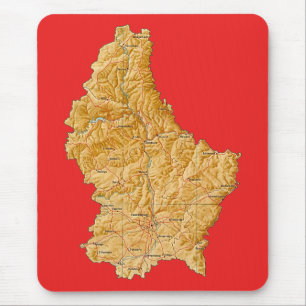 Mousepad do Luxemburgo