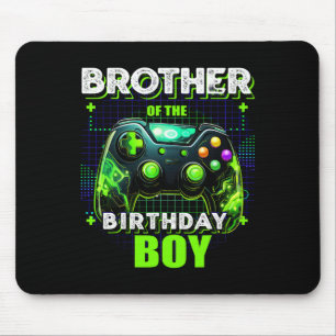 Mousepad Do Menino Do Aniversário Correspondendo à Família