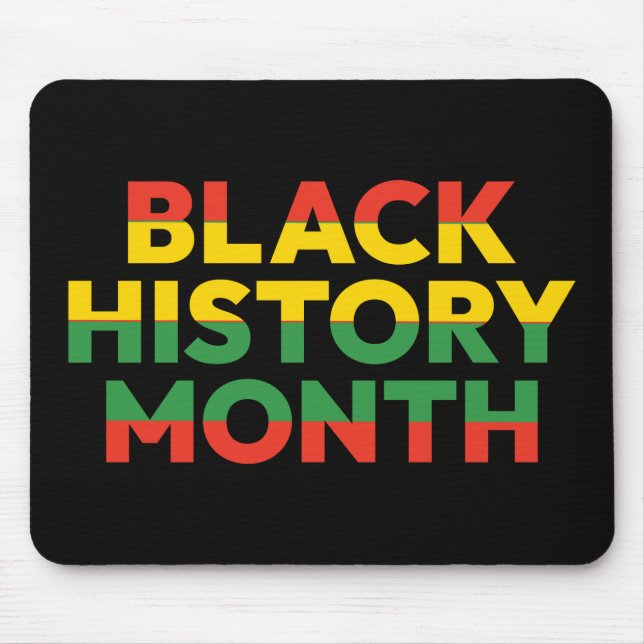 Mousepad do Mês da História Negra (Frente)