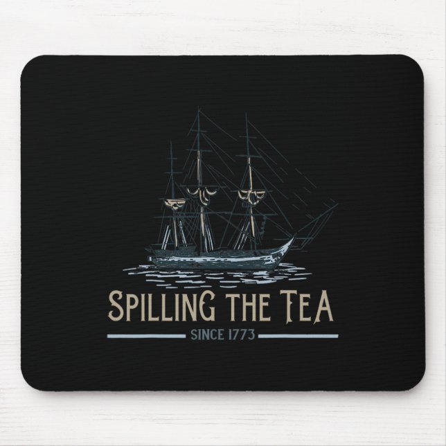 Mousepad Do Mês De Julho Que Esfaqueia O Chá Desde 1773 Qua (Frente)