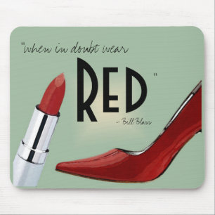 Mousepad Do "mousepad do VERMELHO desgaste"