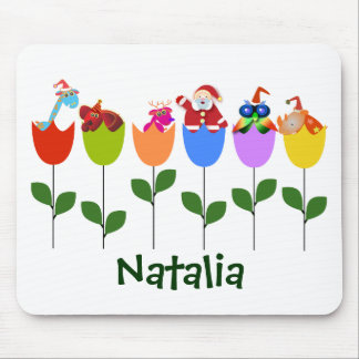 Mousepad do Natal: Tulipas II