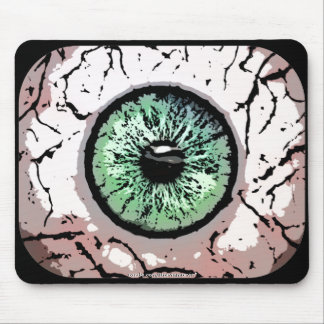 Mousepad do olho verde