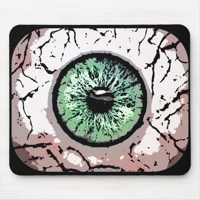 Mousepad do olho verde (Frente)