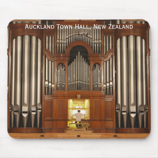 Mousepad do órgão da câmara municipal de Auckland (Frente)