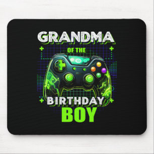 Mousepad Do Par De Jogo De Vídeo Da Família De Aniversários