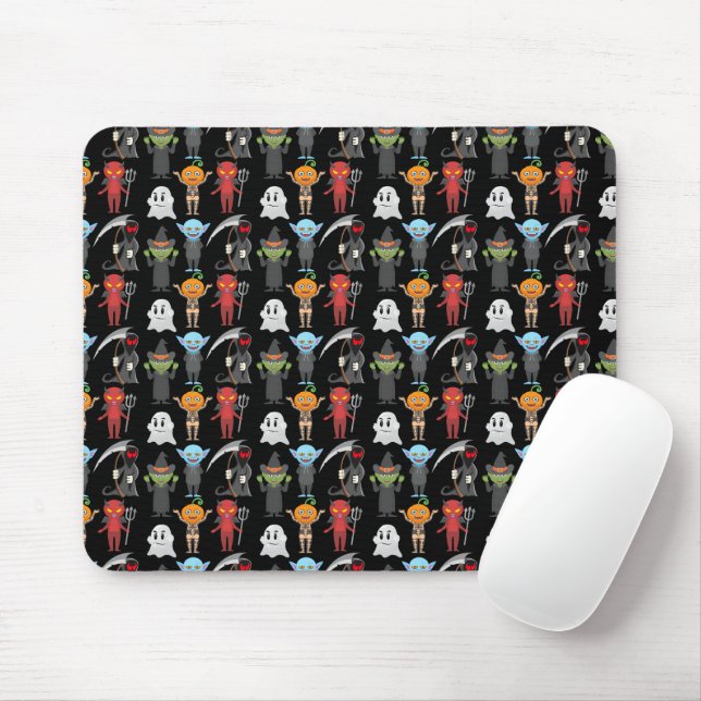 Mousepad do Partido Halloween (Com mouse)