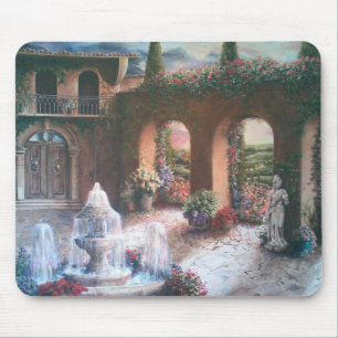 Mousepad do pátio de Fountained