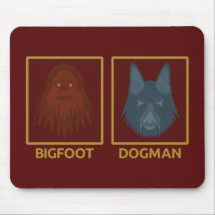 Mousepad do Pé-Grande e Dogman