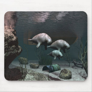 Mousepad do peixe-boi