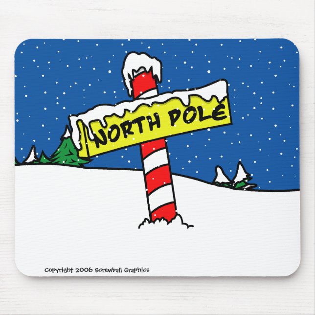 Mousepad do Polo Norte (Frente)