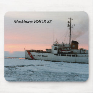 Mousepad do por do sol de WAGB 83 Mackinaw