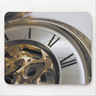 Mousepad do relógio fim acima