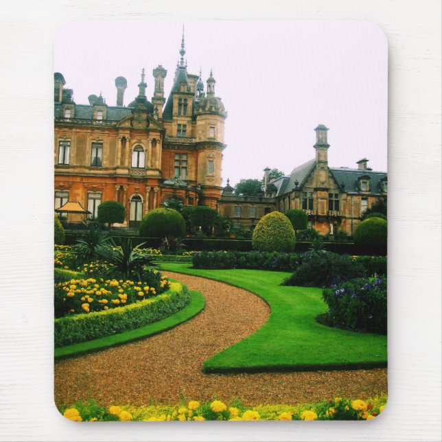 Mousepad do solar de Inglaterra Waddesdon (Frente)