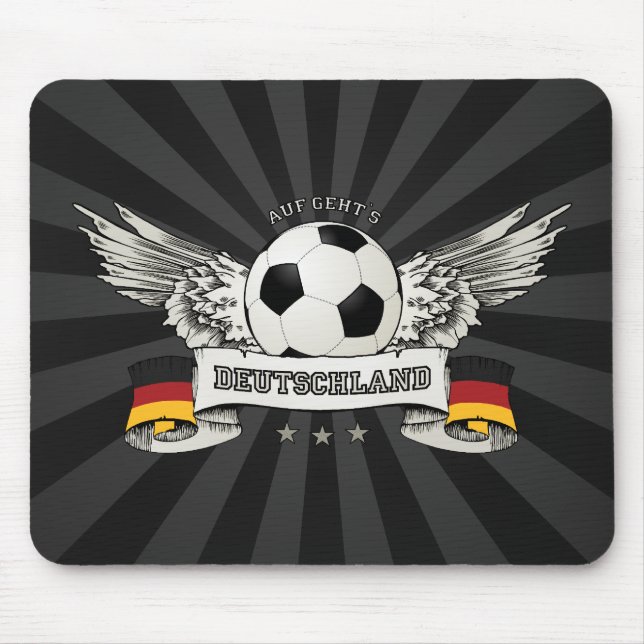 Mousepad do suporte da equipa nacional do futebol (Frente)