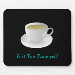 Mousepad do tempo do chá