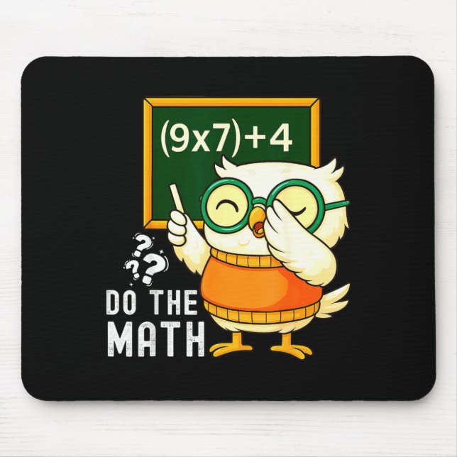 Mousepad Do The Math 67 Meme Funny Six Seven Teacher Studen (Frente)