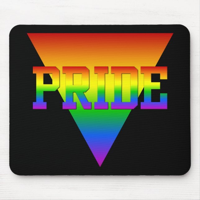 Mousepad do Triângulo Pride (Frente)
