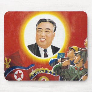 Mousepad do vermelho de Kim Il-sung
