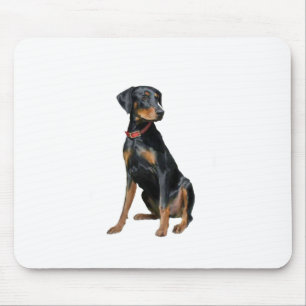 Mousepad Doberman Pinscher (natural)