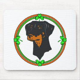 Mousepad Doberman Pinscher St Patricks