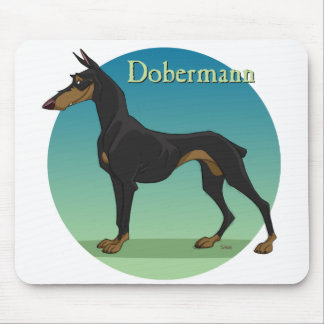 Mousepad dobermann