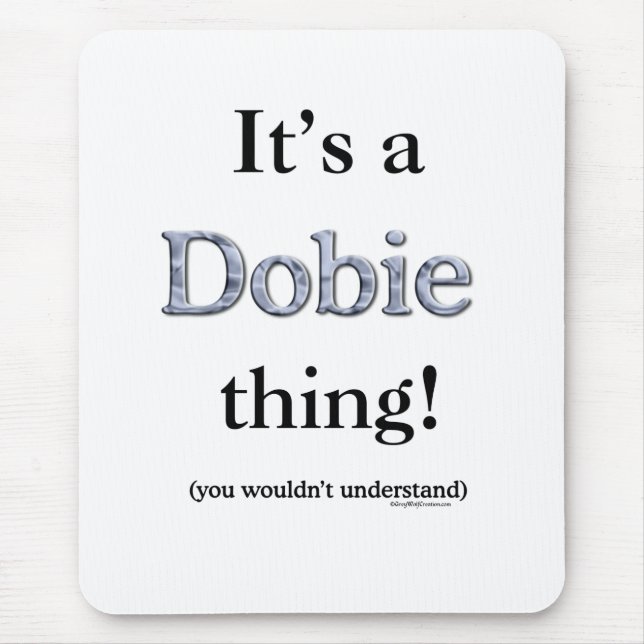 Mousepad Dobie Thing (Frente)