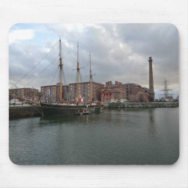 Mousepad Doca do Albert de Liverpool (Frente)