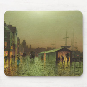 Mousepad Docas de John Atkinson Grimshaw Liverpool