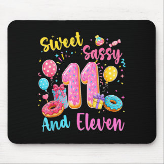 Mousepad Doce atrevida e onze anos de idade bolo de anivers